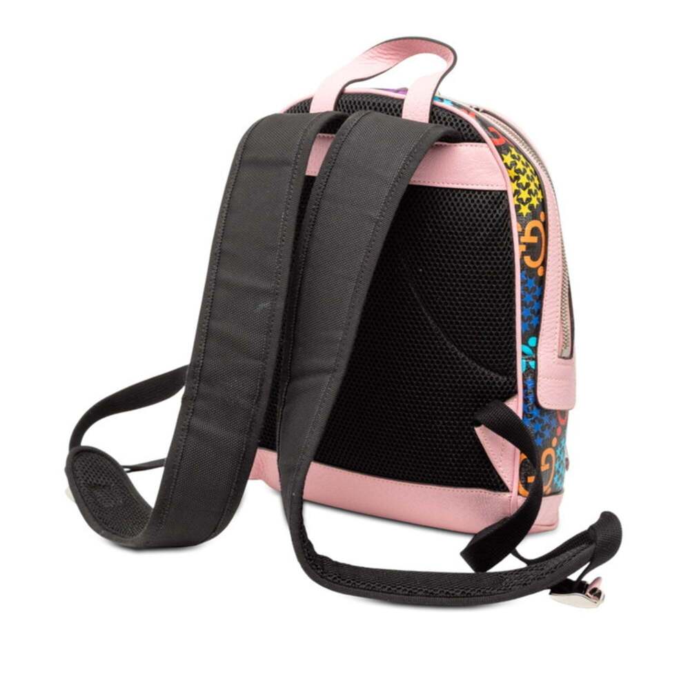 GUCCI Authentic Black Leather Backpack - Picture 2 of 7